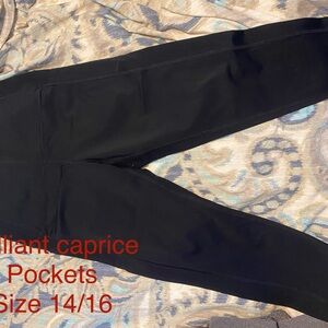 Brilliant Caprice Black Leggings